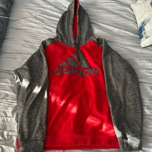Adidas hoodie size Large worn
